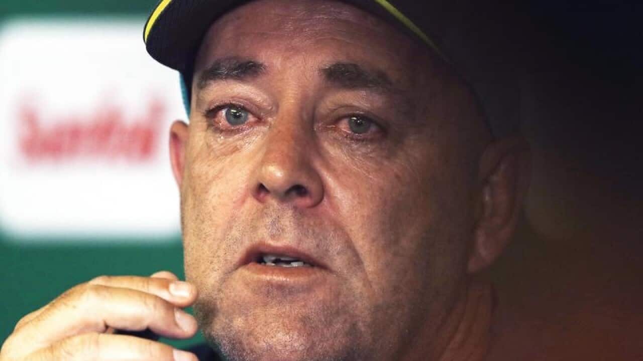 Australia's coach Darren Lehmann.