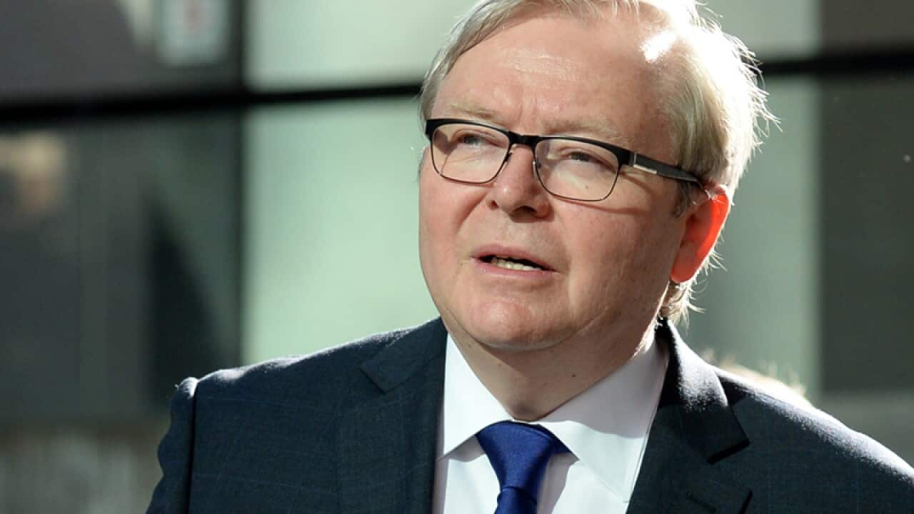 Former Prime Minister Kevin Rudd