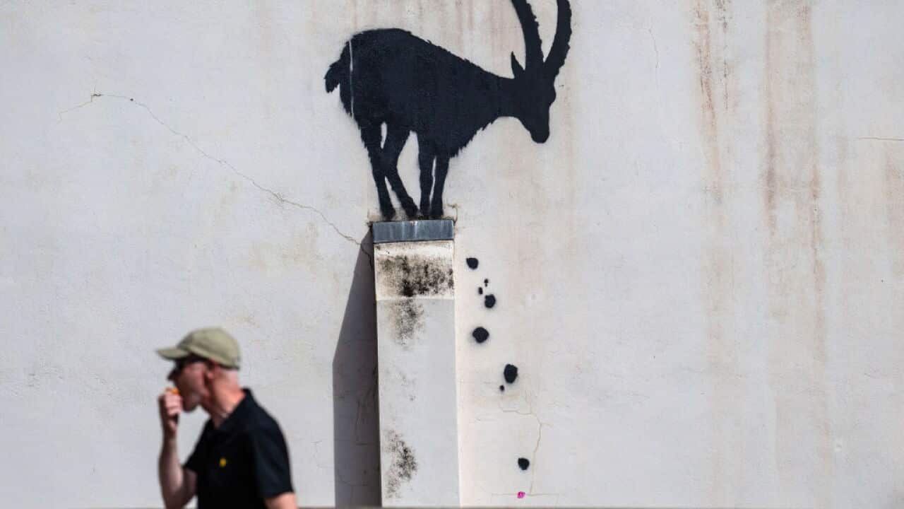 New Banksy Appears Near Kew Gardens