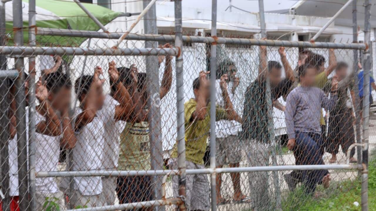 Asylum seekers at Manus Island