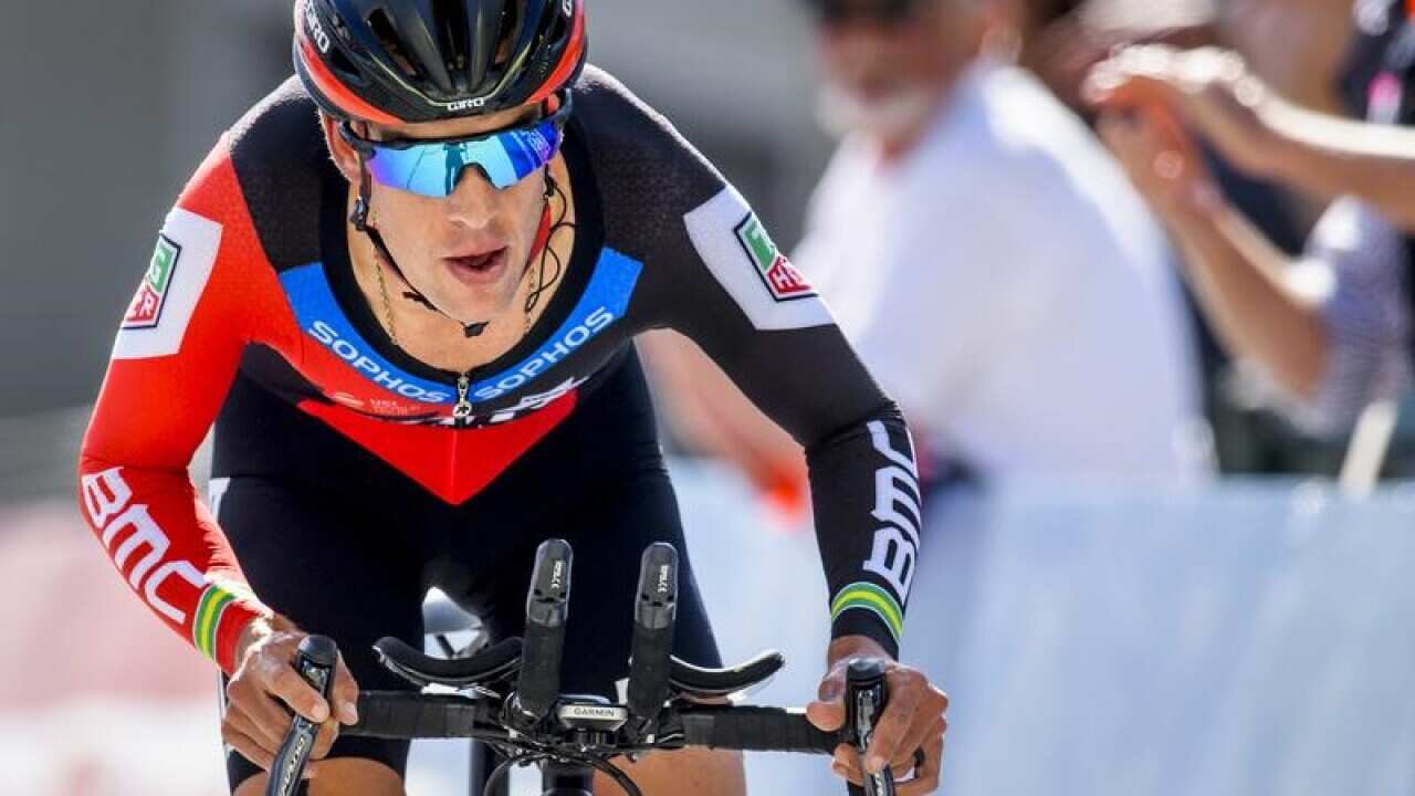 Richie Porte from Australia of BMC Racing team competes.