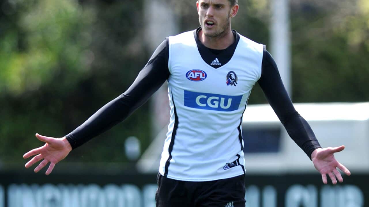 Former Collingwood ruckman Cameron Wood