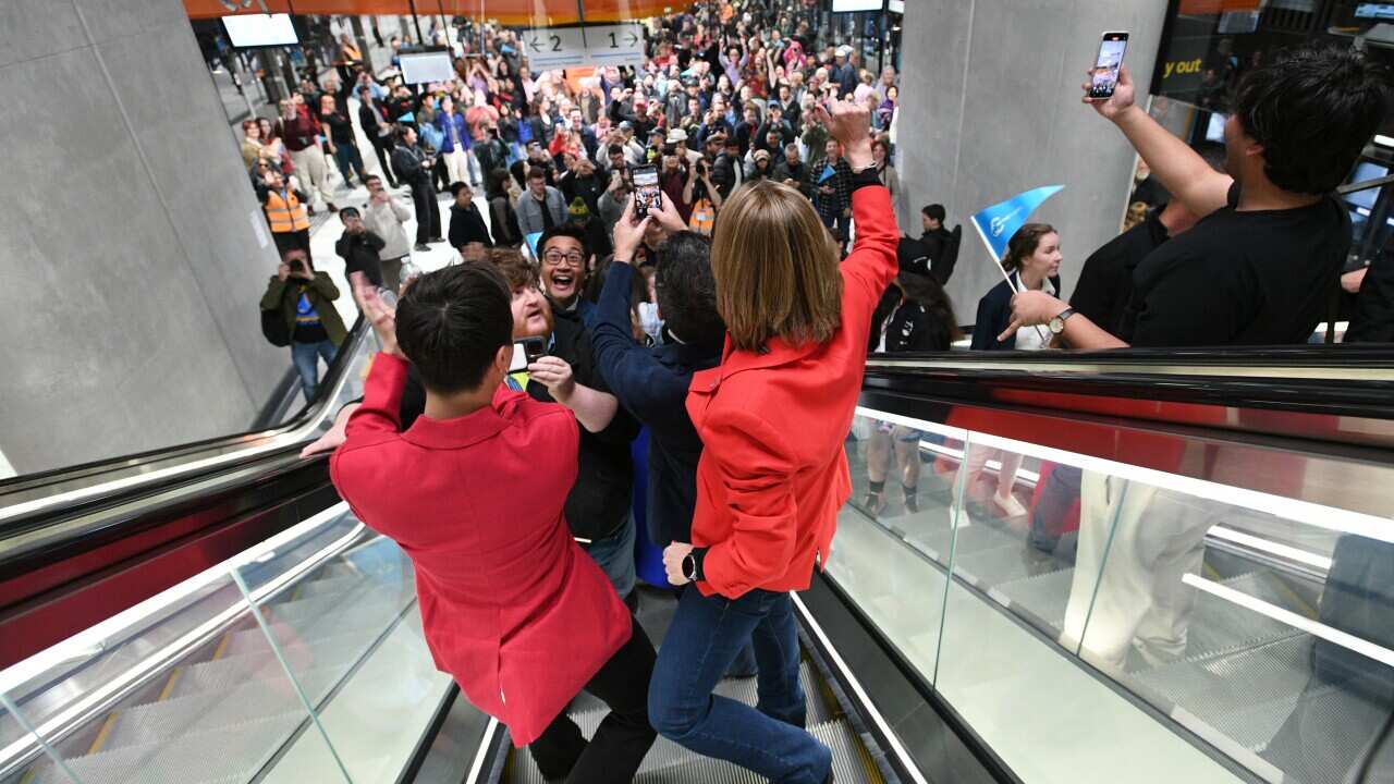 METRO TUNNEL OPENING