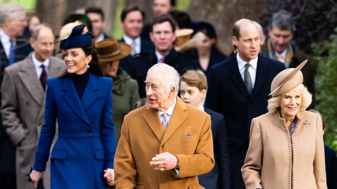 The British Royal Family Attend The Christmas Morning Service