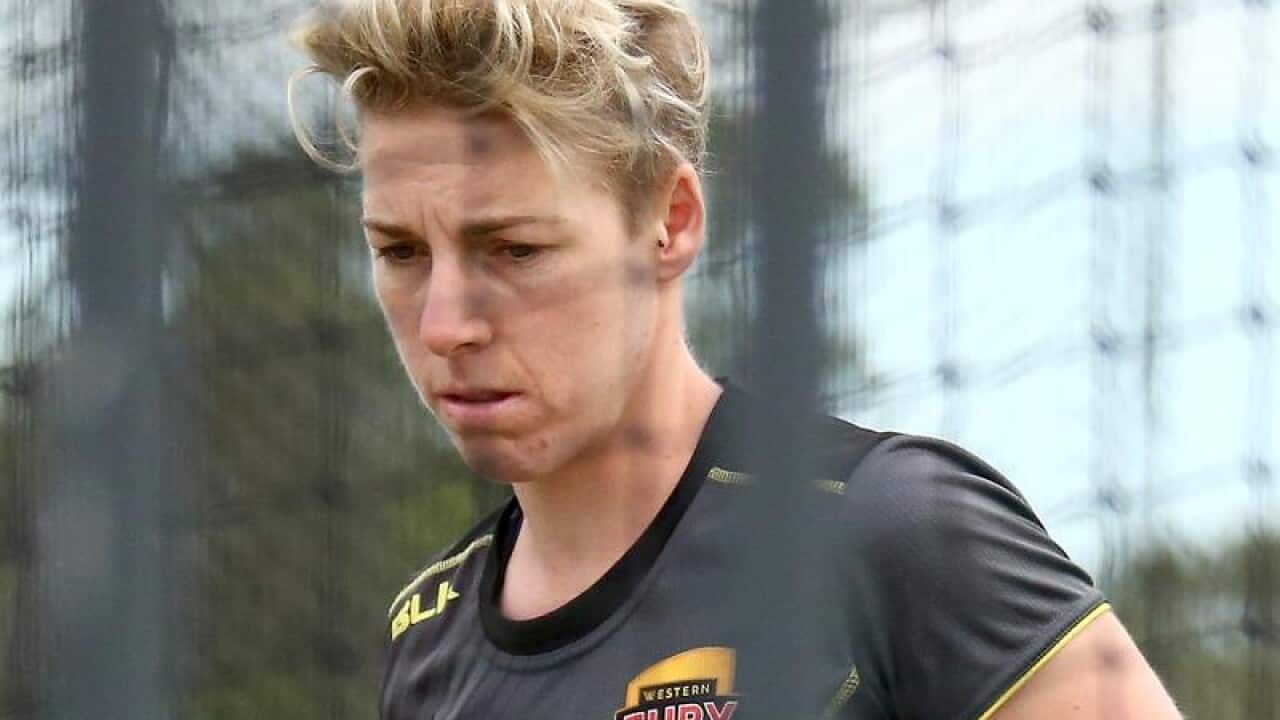 Cricketer Elyse Villani