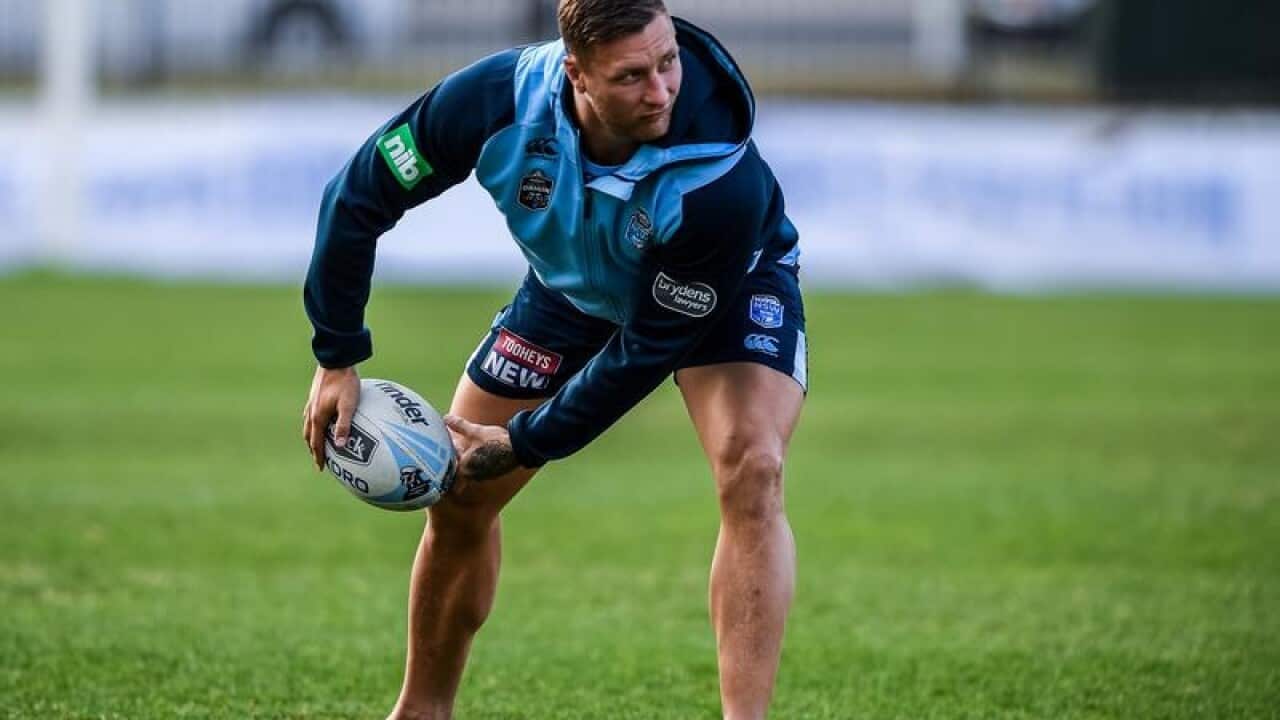 NSW Blues player Tariq Sims