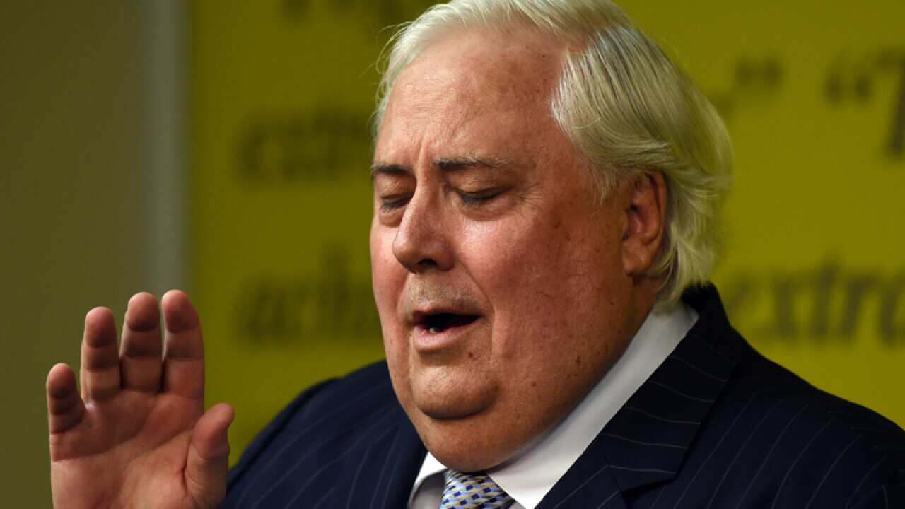Federal member for Fairfax Clive Palmer
