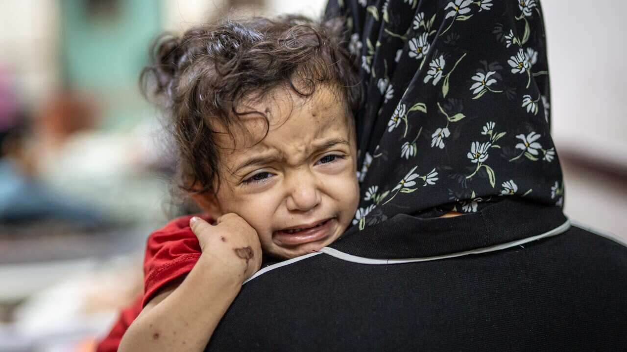 Palestinian sisters, who lost their mother in an Israeli attack, struggle for life