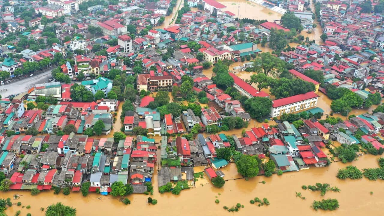 At least 3,500 households evacuated in Vietnam's Yen Bai province due to floods after Typhoon Yagi