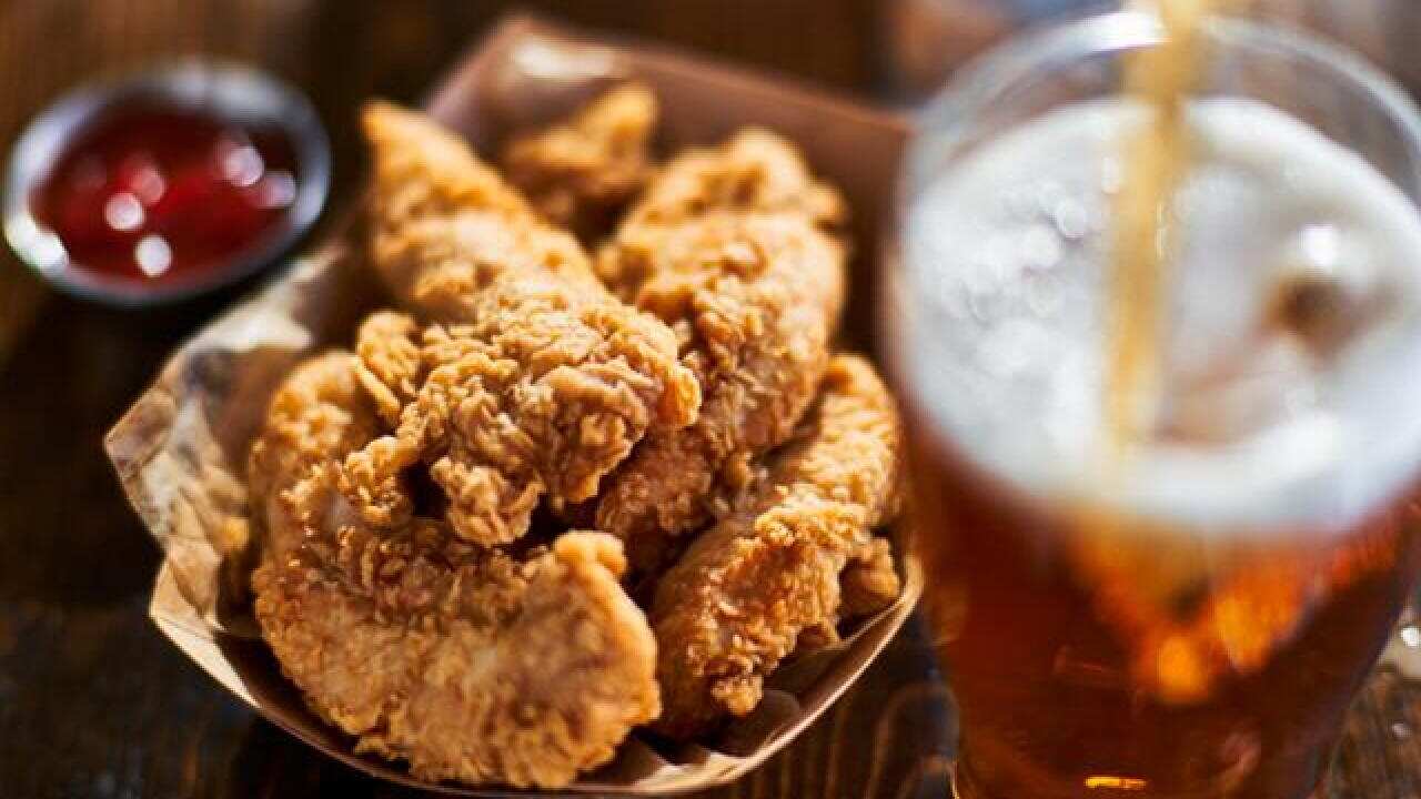 chimac chimaek – slang for “fried chicken and beer”