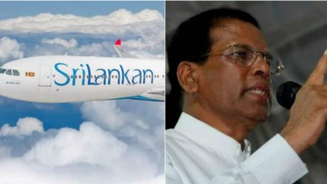 Sri Lanka Airline_ President Maithripala Sirisena