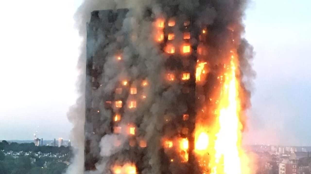 Grenfell Tower fire.