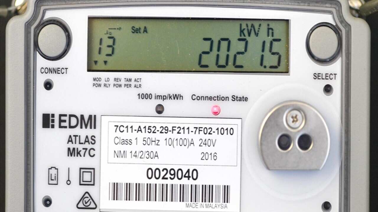 A file image of a home electricity meter.