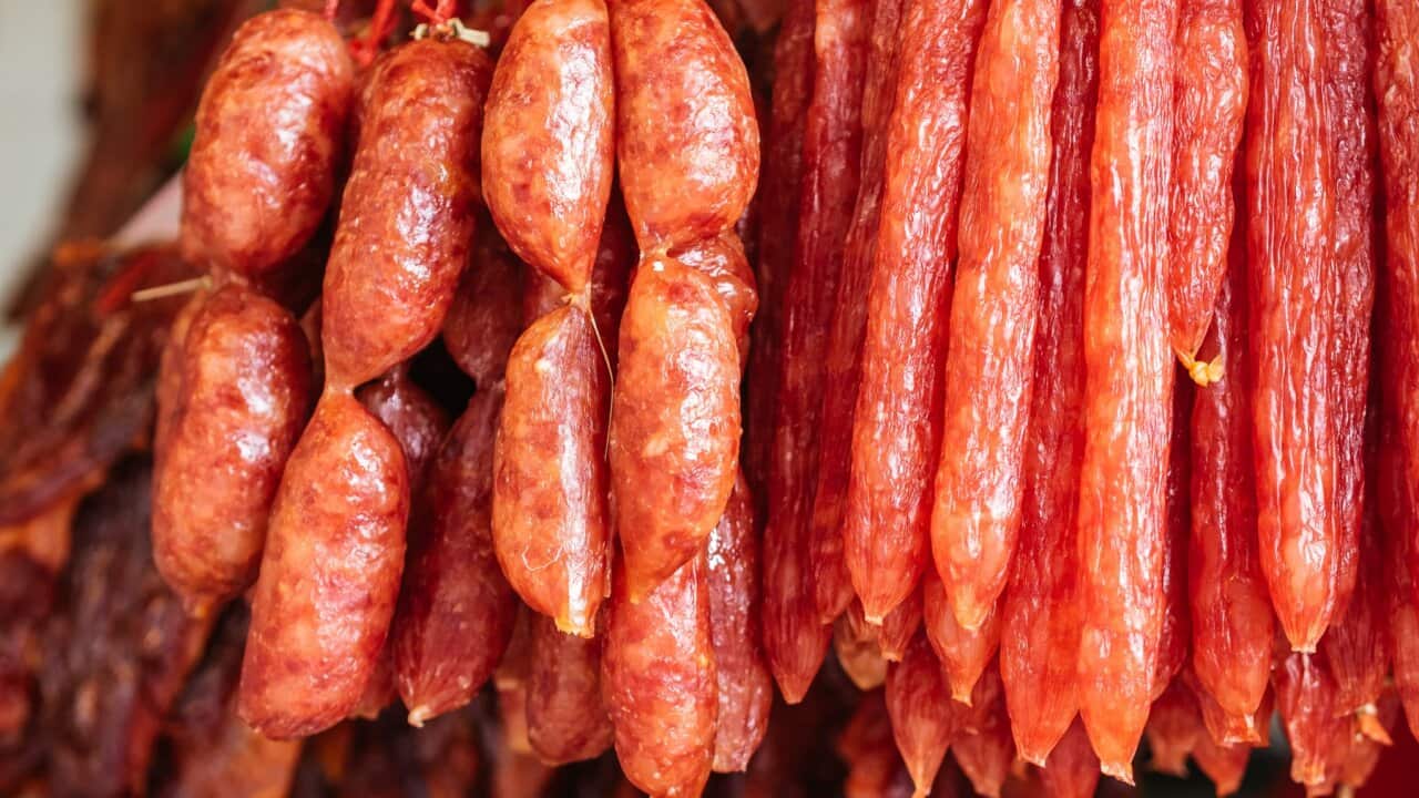 Chinese sausages