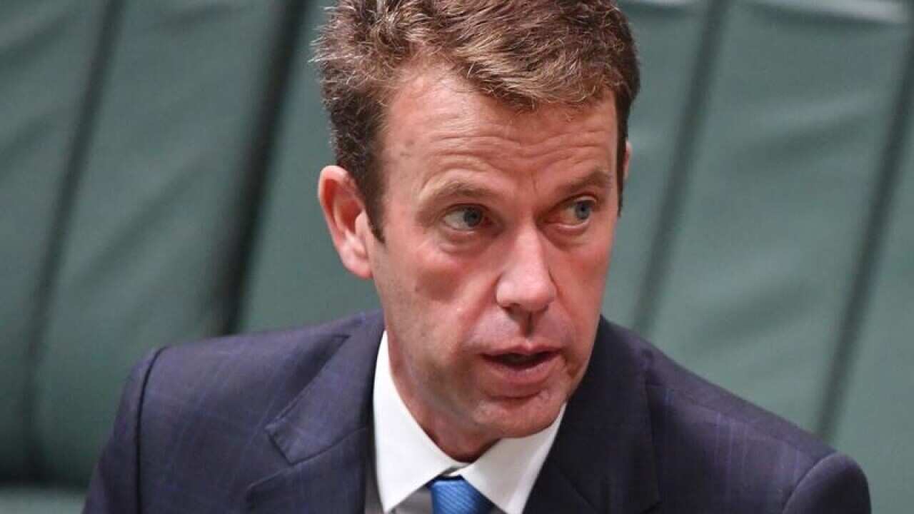 This is a file image of Minister for Social Services Dan Tehan.