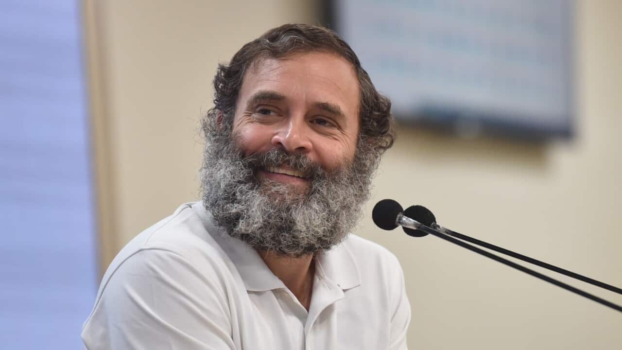 India: Congress MP Rahul Gandhi addresses a press conference on the Bharat Jodo Yatra
