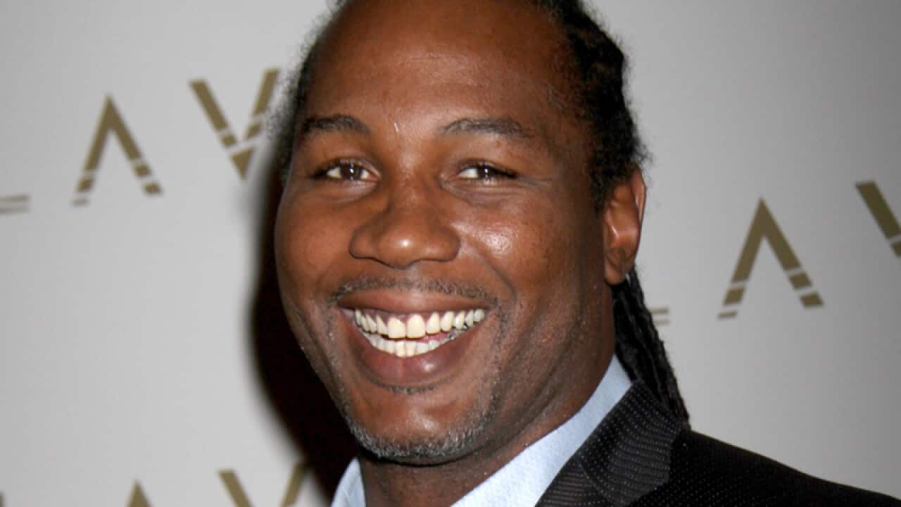 Former British champion boxer Lennox Lewis