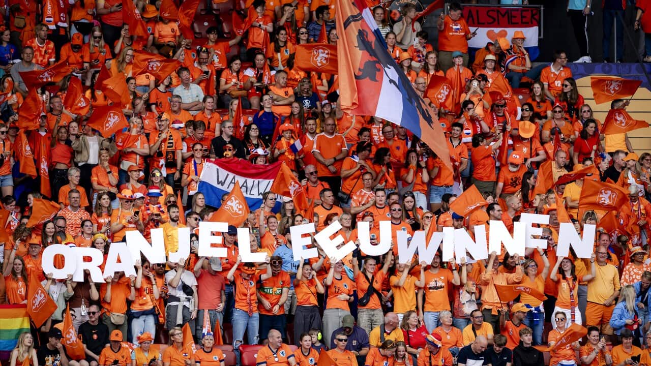 Soccer: European Championship (v), group D, England - Netherlands