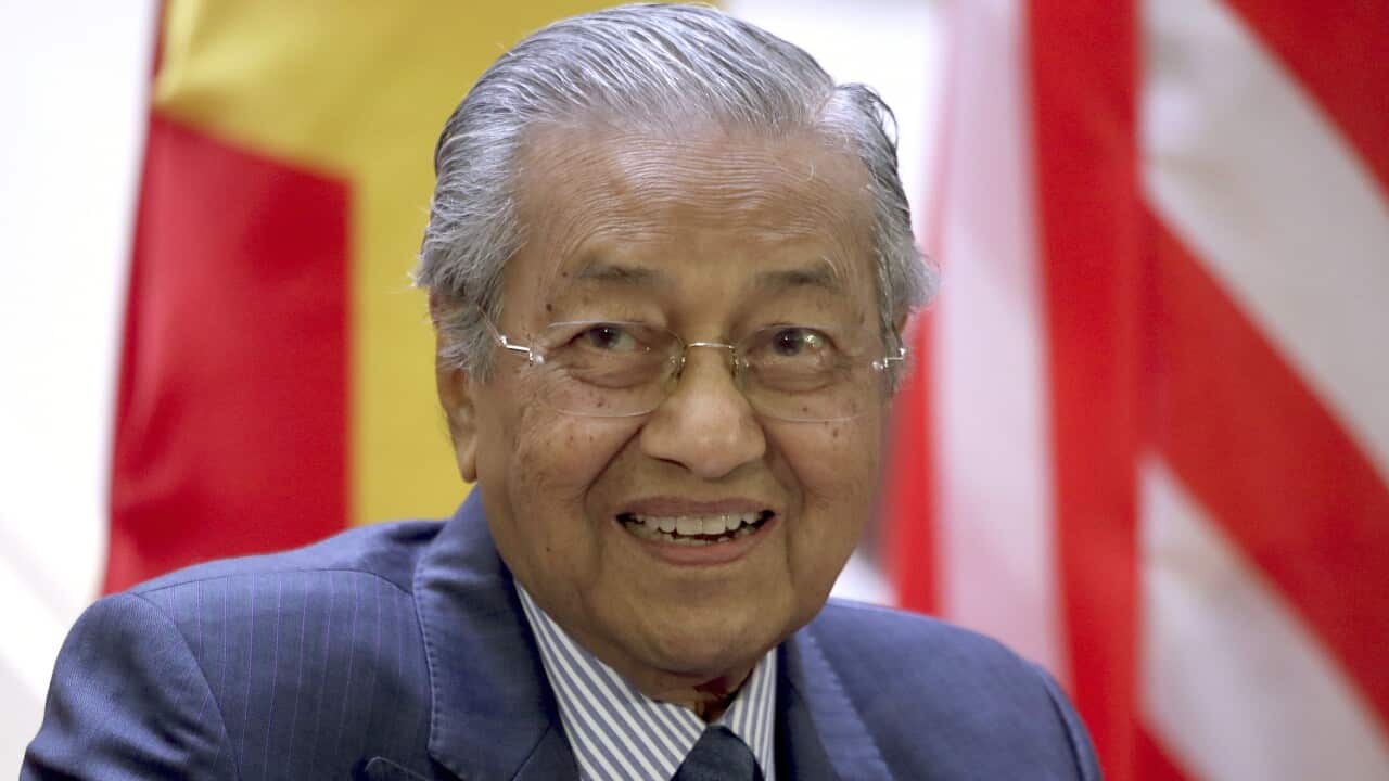 Mahathir Mohamad.