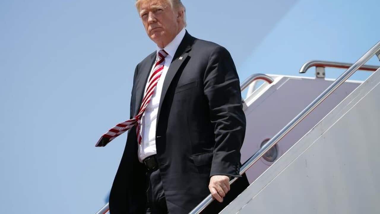 US President Donald Trump