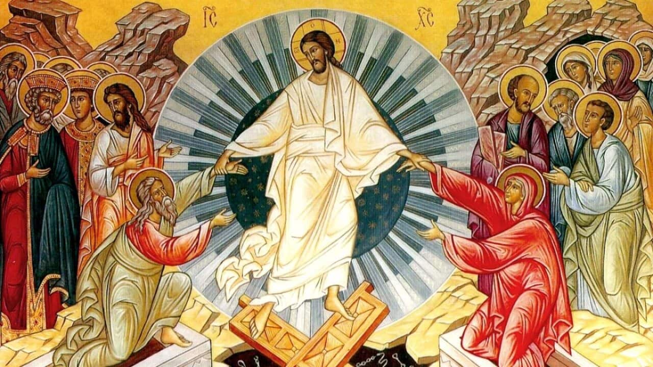 The Paschal-Resurrection icon.