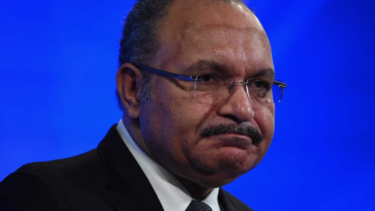 Papua New Guinea's Prime Minister Peter O'Neill