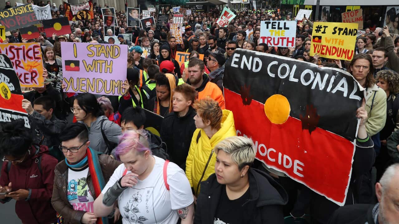 Indigenous communities and allies are calling for justice for 19-year-old Warlpiri teenager Kumanjayi Walker, who died after being shot by police on Saturday.