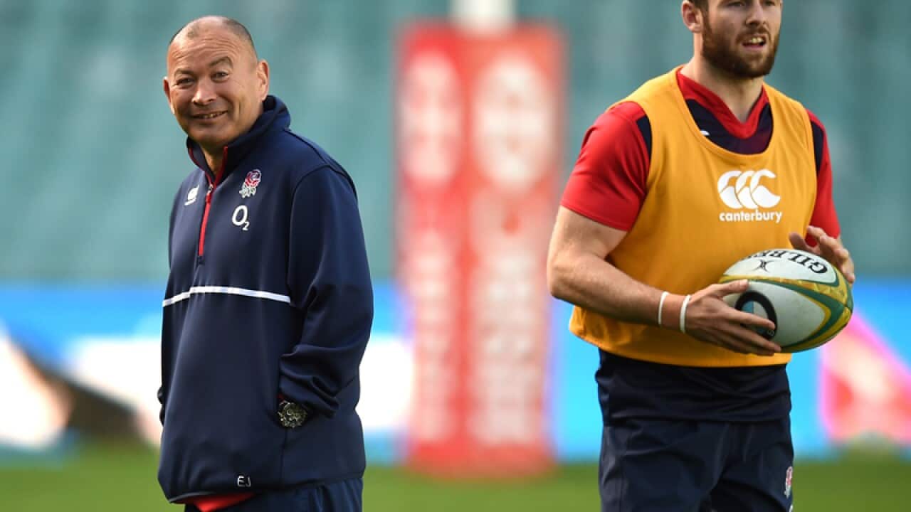 England coach Eddie Jones