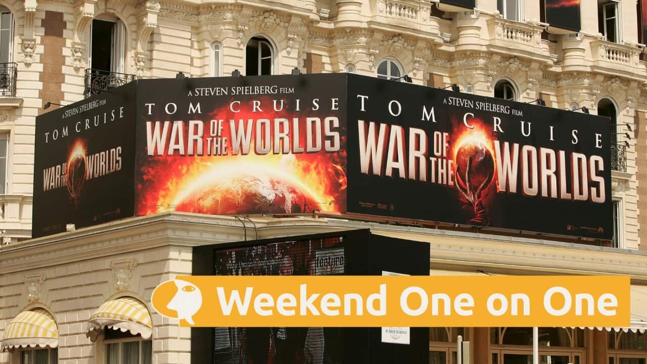 A cinema hoarding for the 2005 film 'War of the Worlds' (Getty).jpg