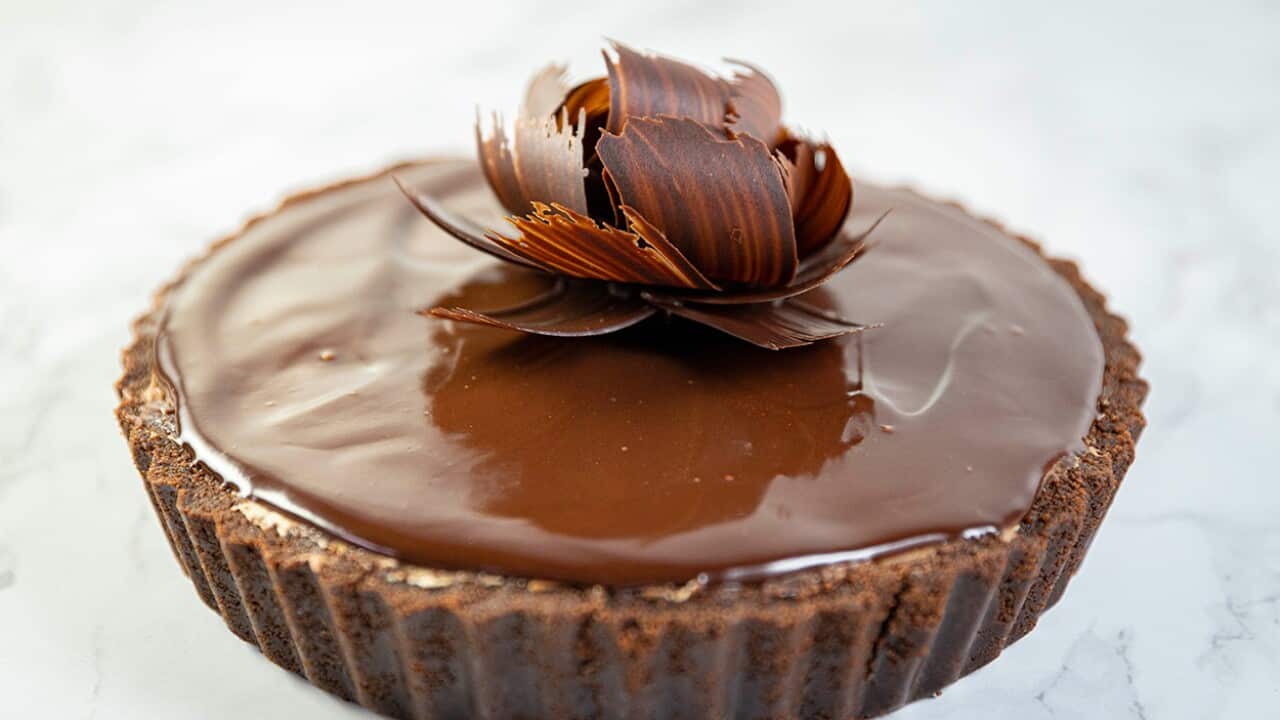 No-bake cheesecake tart