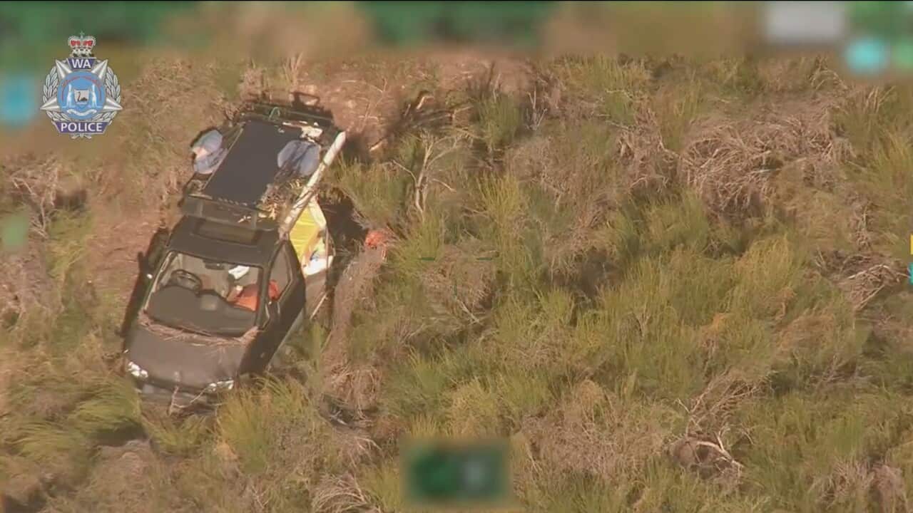 Carolina Wilga's abandoned van (AAP)