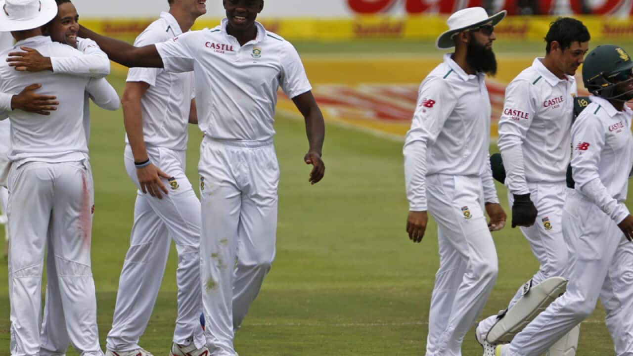 South African cricketers