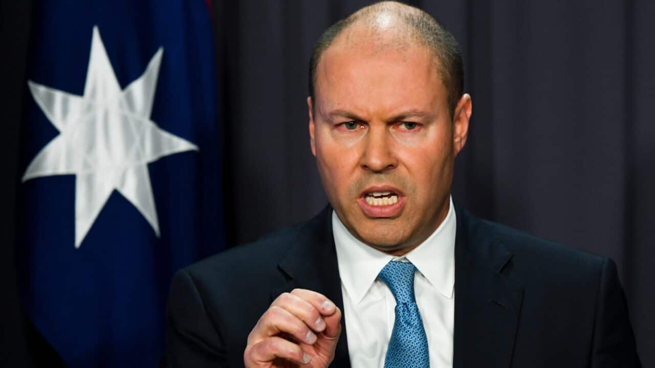 Australian Treasurer Josh Frydenberg.