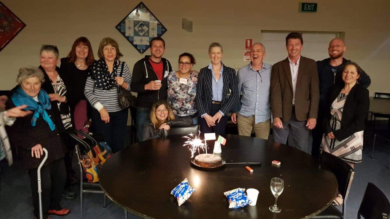 Il comitato del club italiano di Hobart