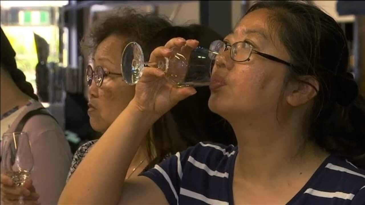 Chinese interest in Australian wine is booming.