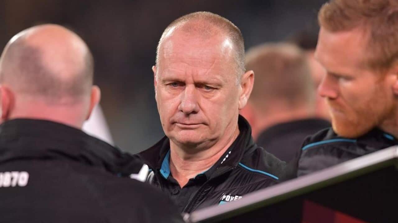 Ken Hinkley the coach of the Power
