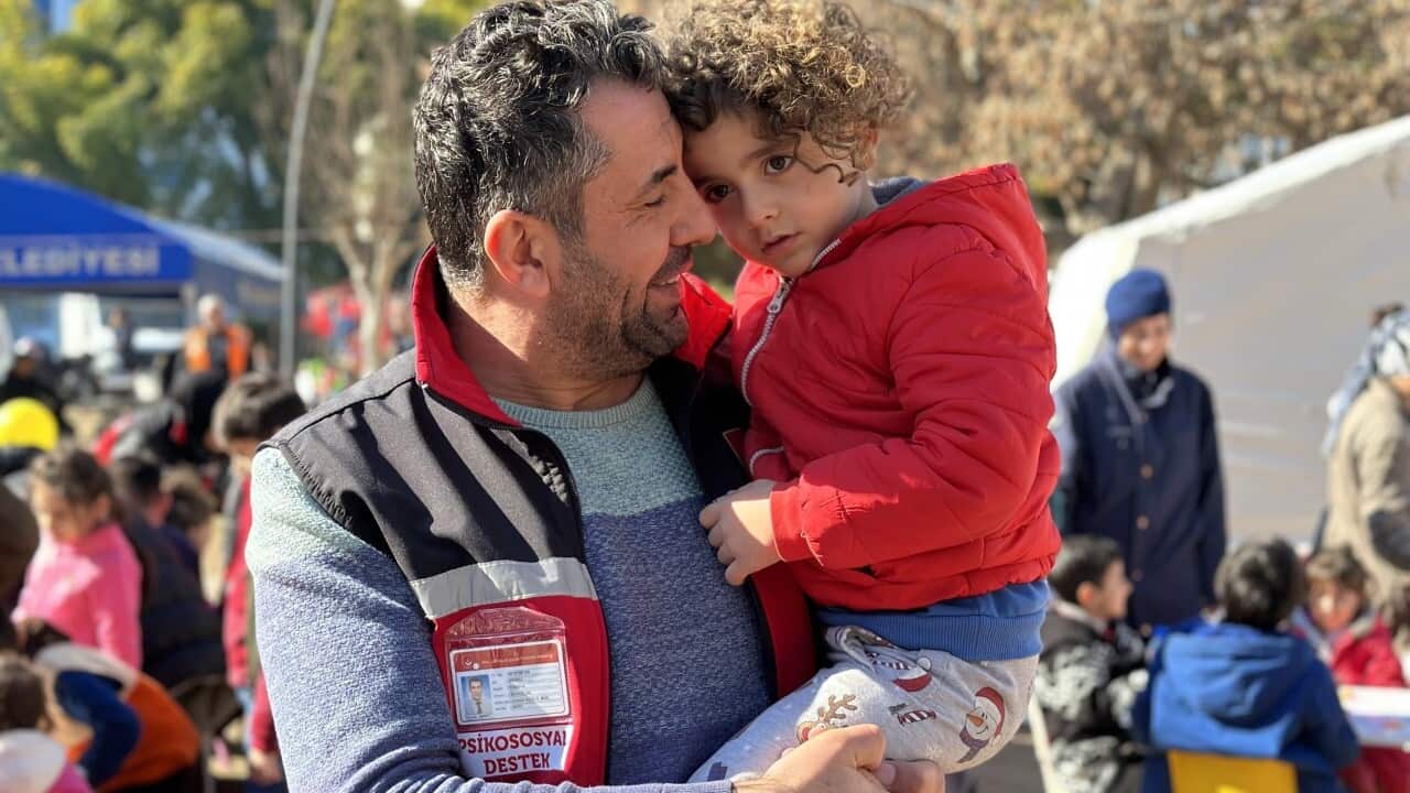 ADANA TENT EARTHQUAKE VICTIMS