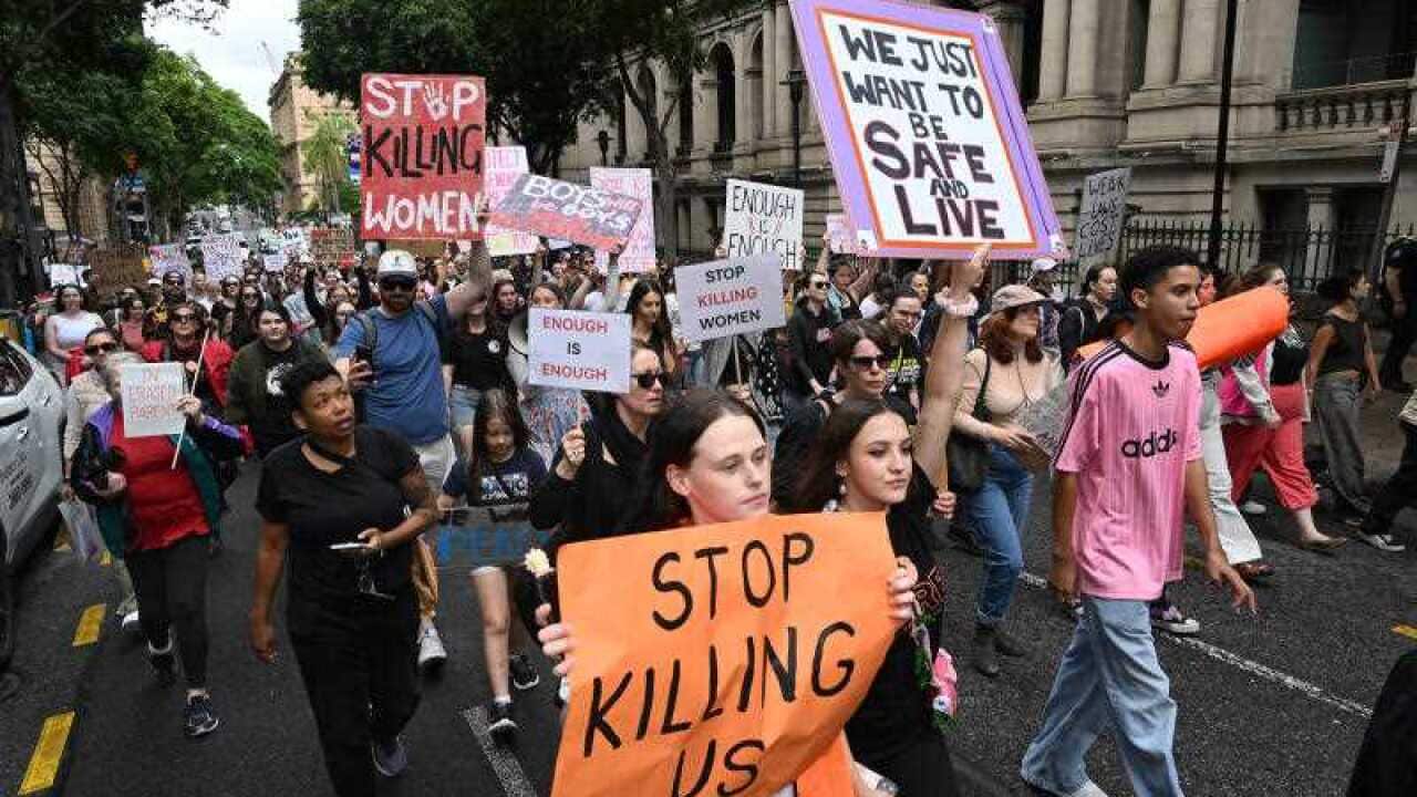 Thousands of women are gathering in locations across Australia this weekend to draw attention to gendered violence.