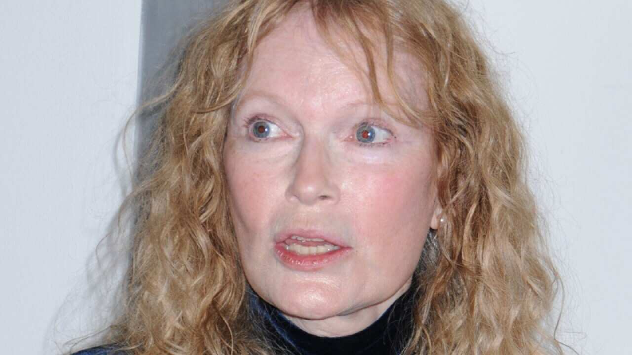 US actress Mia Farrow