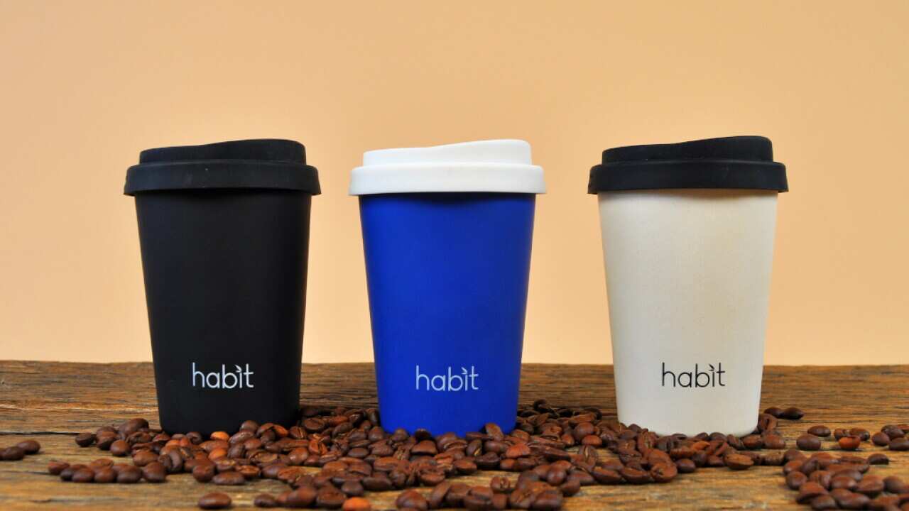 Wakecup You can now buy a reusable coffee cup made from bamboo chopsticks | SBS ...