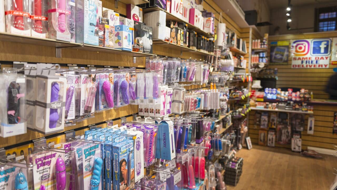 Adult shop and products