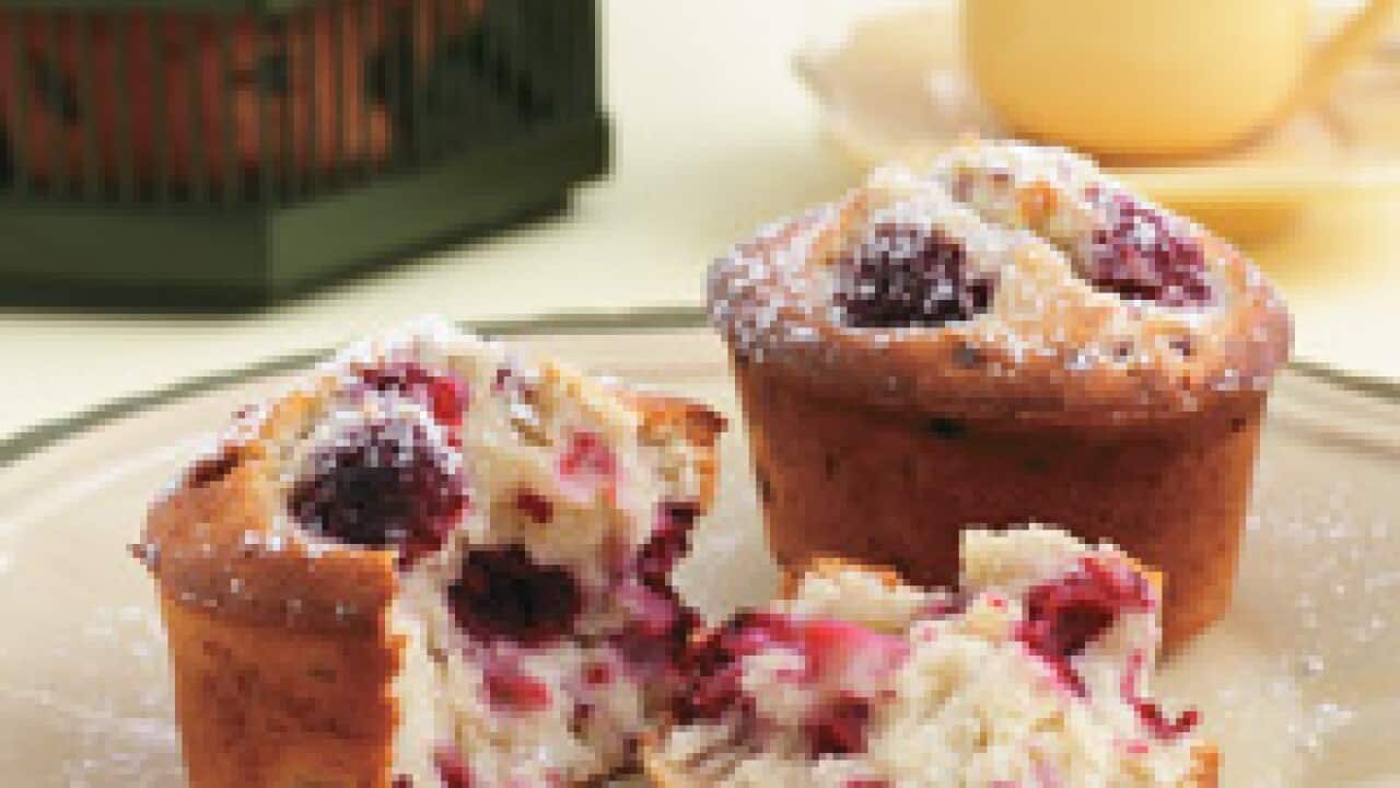 Raspberry friands