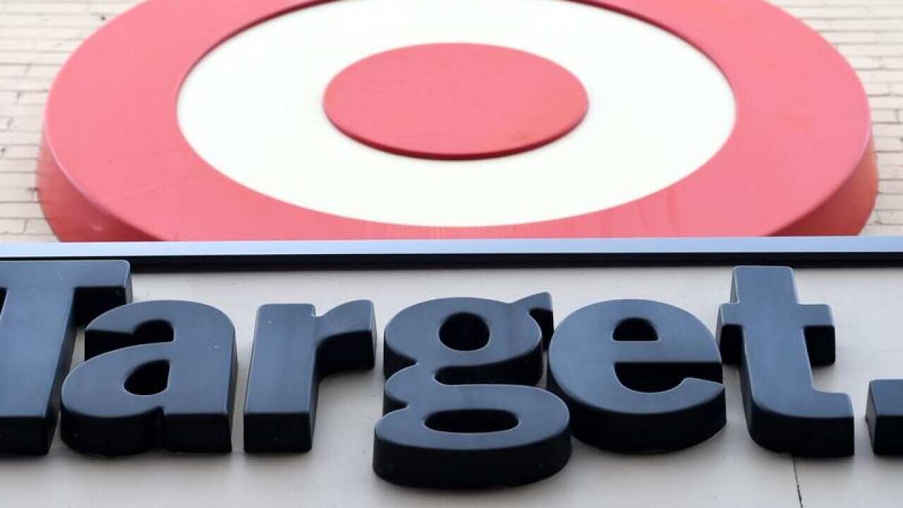 The signage for a Target store is seen in Sydney
