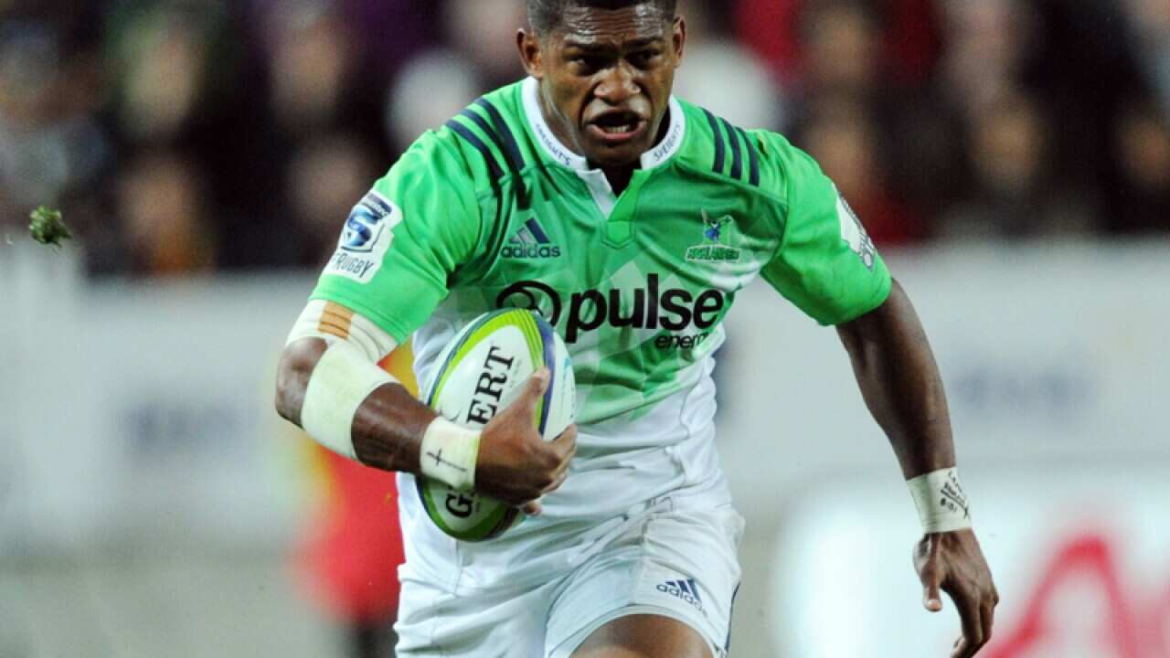 Waisake Naholo of the Highlanders