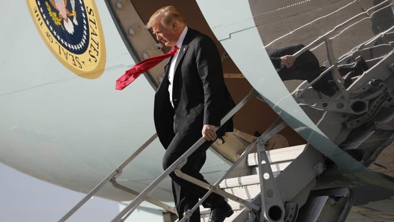 Donald Trump has threatened to "hold up" a trade deal with South Korea.