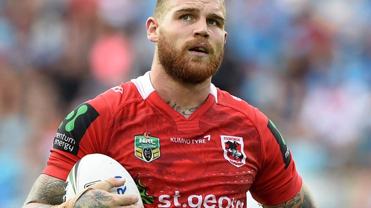 Dragons player Josh Dugan