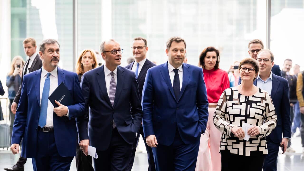 Presentation of the joint coalition agreement between the SPD and CDU/CSU in Berlin