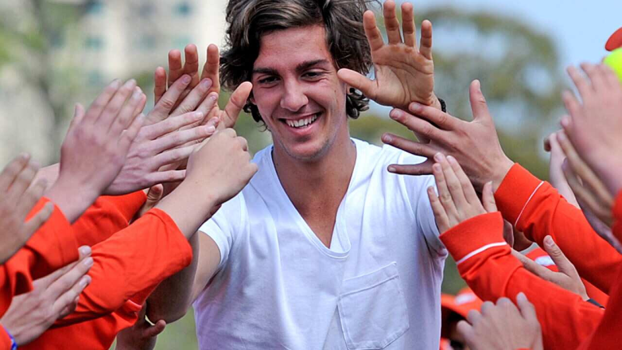 Australian tennis player Thanasi Kokkinakis