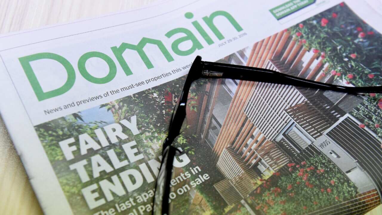 A Domain real estate newspaper liftout