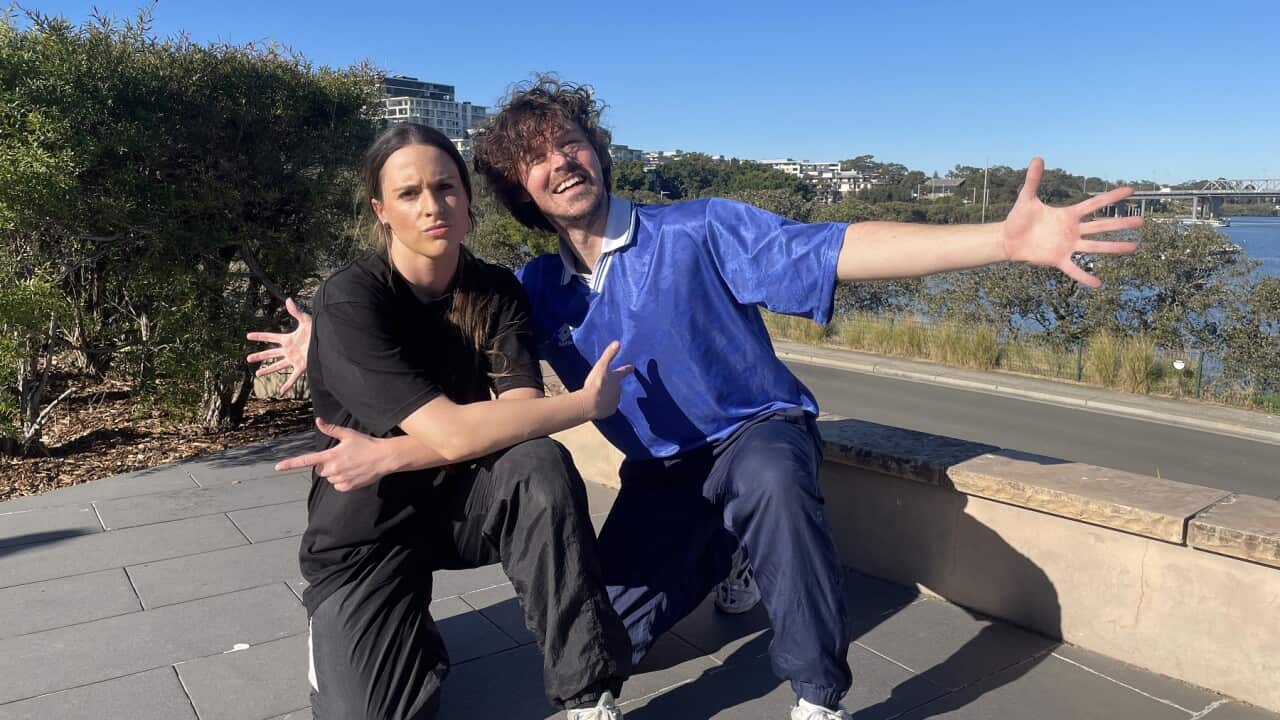 Dr Rachael Gunn and Ba Duc Hoang (SBS)